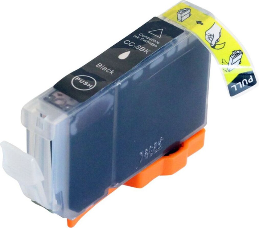 Kompatibel med CLI-8BK Blekkpatron svart for Canon