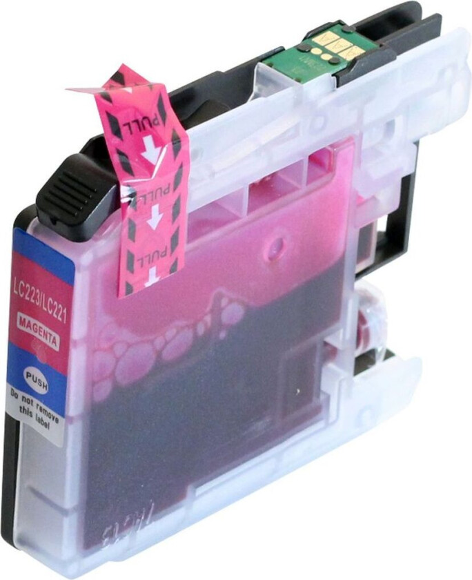 Kompatibel med LC225M Blekkpatron magenta for Brother, 550 sider