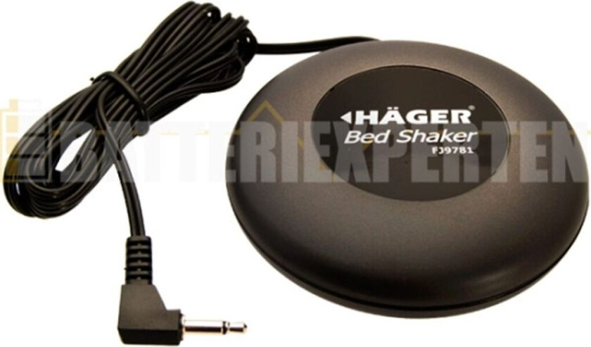 Häger Bed Shaker - Vibrator for Häger Attend Plus (telefon) og Häger Shake-Awake (vekkerklokke)