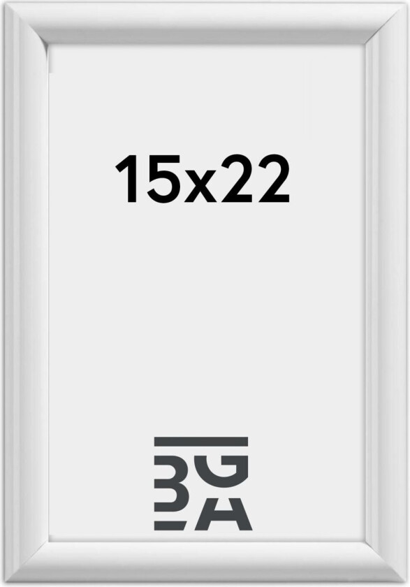 Ramme Pla-Style Hvit 15x22 Cm