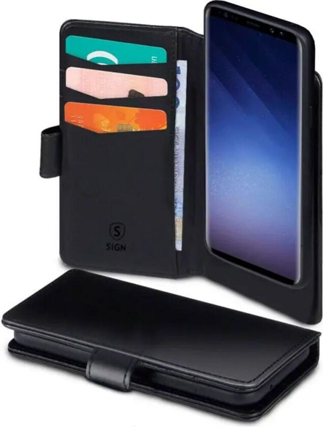 Lommeboketui 2-in-1 for Samsung Galaxy S23 Plus - Svart