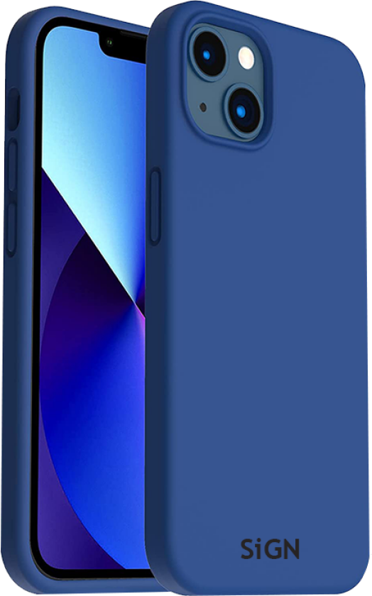 Bilde av Liquid Silicone Case til iPhone 14 Plus - Sea Blå