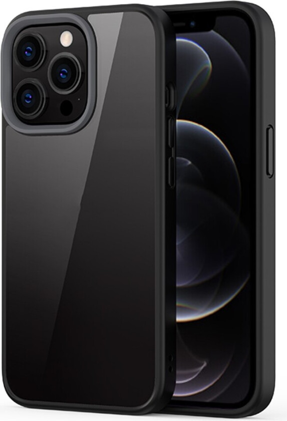 Hybrid Shockproof Deksel til iPhone 13 Pro - Svart