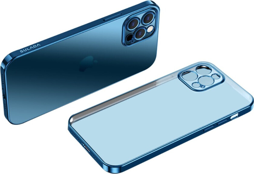 SULADA Natural Color Deksel til iPhone 13 Pro - Blå