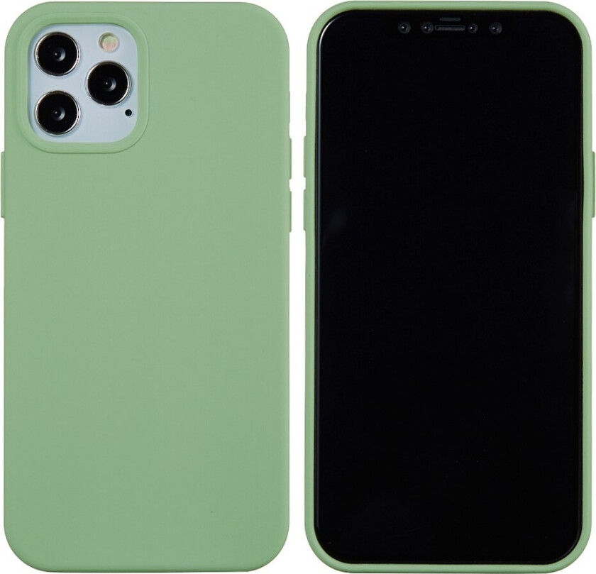 Liquid Silicone Deksel til iPhone 13 Pro - Grønn