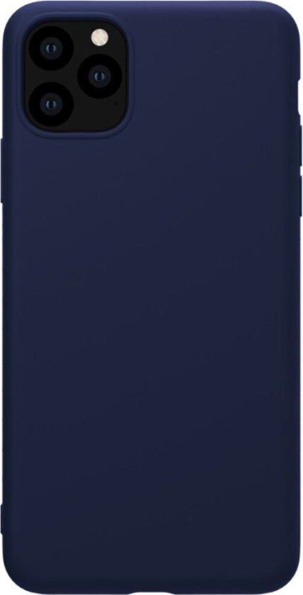 NILLKIN Rubberized Deksel til iPhone 11 Pro - Blå