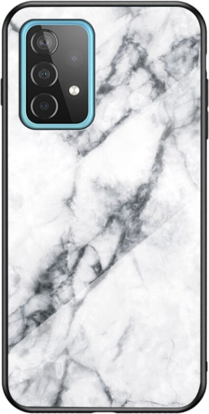 Deksel for Samsung Galaxy A52 4G/5G & A52s 5G - White Marble