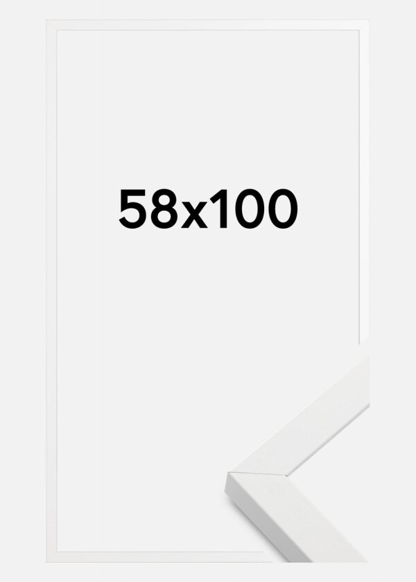 Ramme Amanda Box Hvit 58x100 Cm