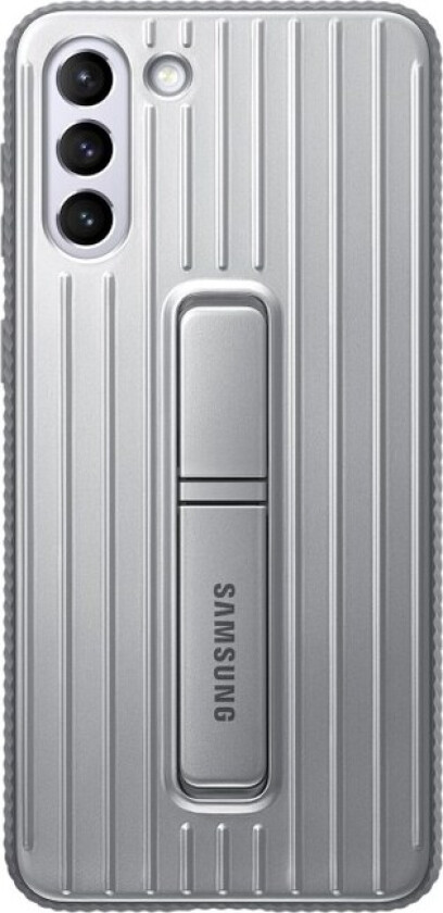 Protective Standing Cover for Galaxy S21 Plus 5G - Grå