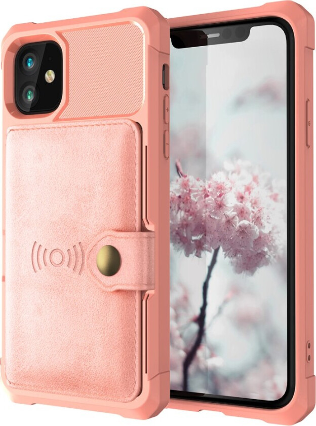 Kickstand Deksel for iPhone 12 Pro Max - Rosa