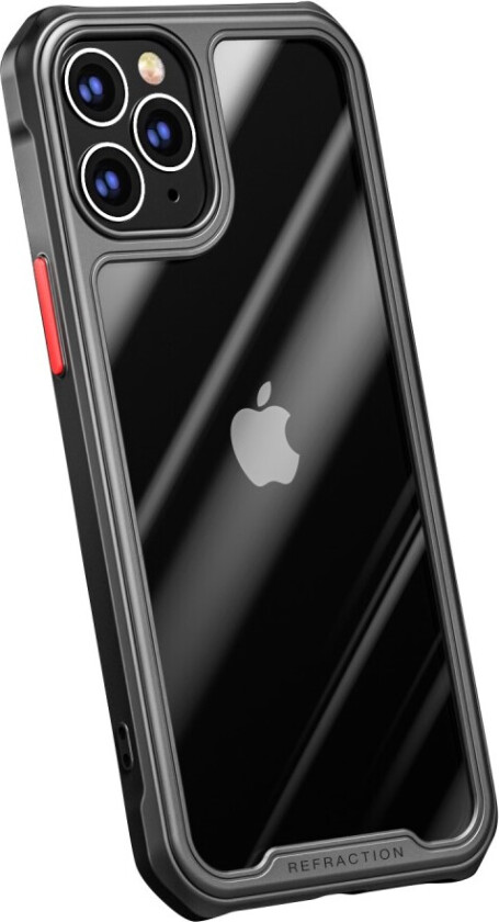 IPAKY Shock-Resistant Case for iPhone 12 Pro Max - Svart