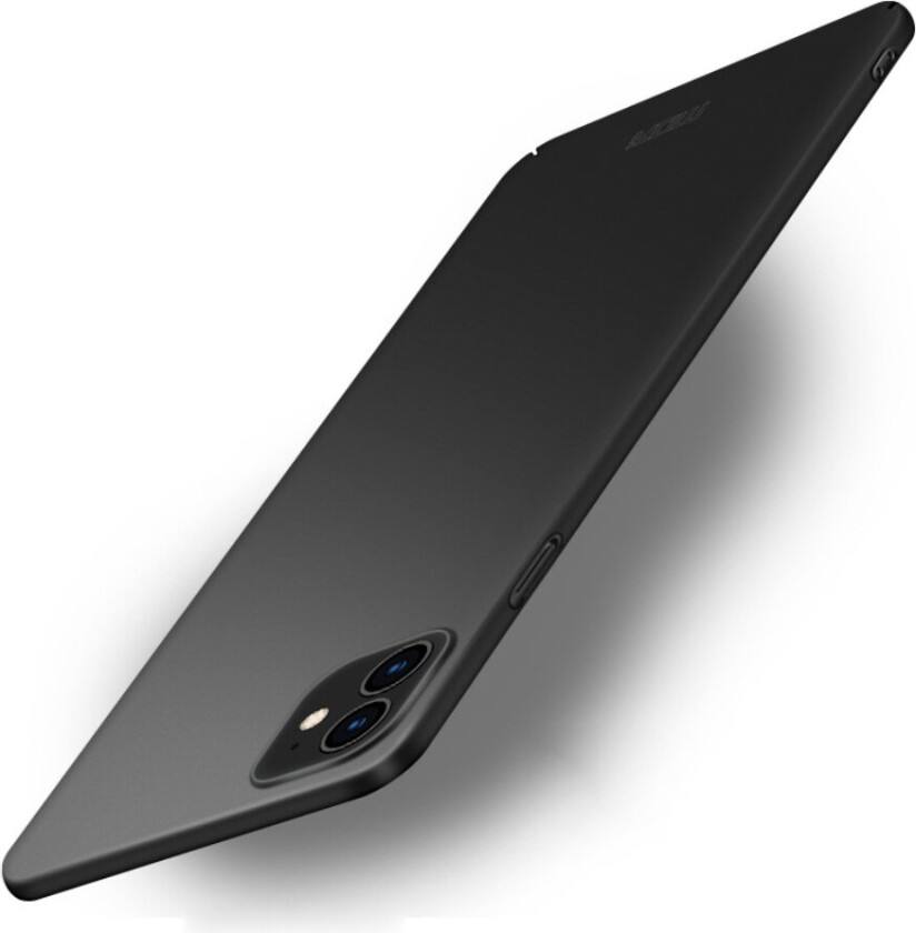 MOFI Shield Slim Case for iPhone 12 & 12 Pro - Svart