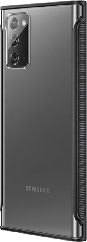 Clear Protective Cover for Galaxy Note 20 - Svart