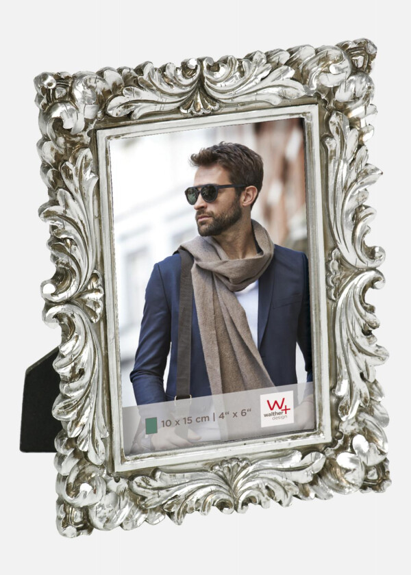 Ramme Saint Germain Sølv 10x15 Cm