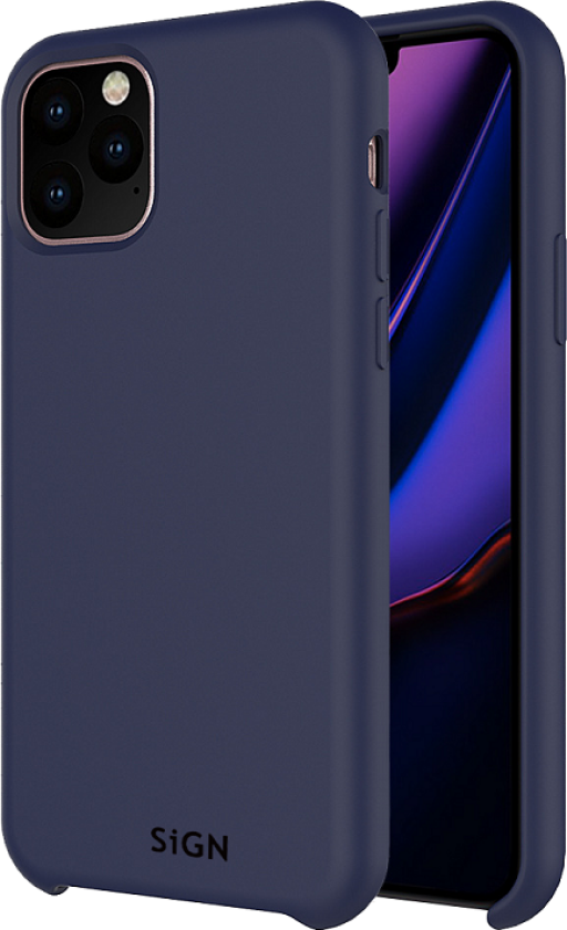 Liquid Silicone Case for iPhone 11 & XR - Blå