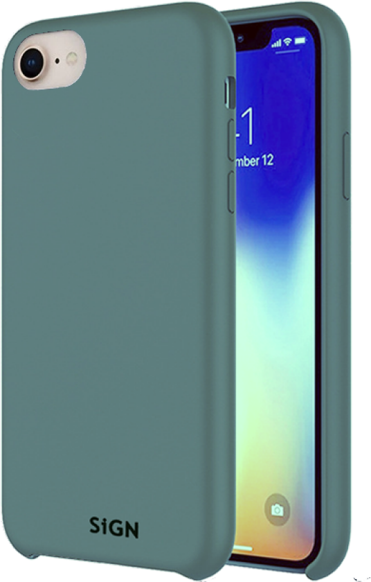 Liquid Silicone Case for iPhone 7/8/SE 2020/SE 2022 - Mint