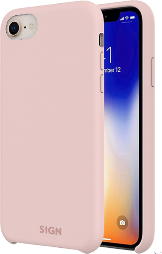 Liquid Silicone Case for iPhone 7/8/SE 2020/SE 2022 - Rosa