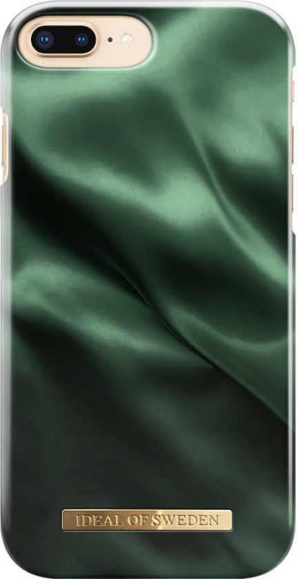 iDeal Fashion Case for iPhone 6-6S-7-8 Plus - Emerald Satin