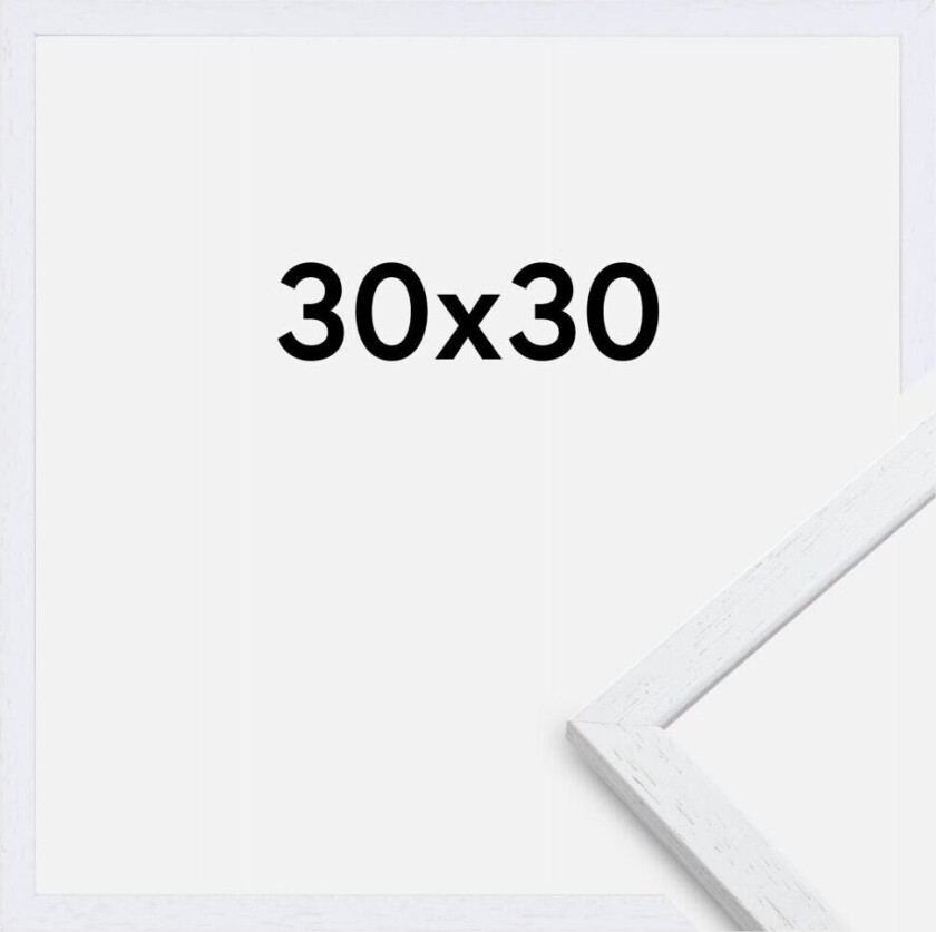 Ramme Edsbyn Akrylglass Warm White 30x30 Cm