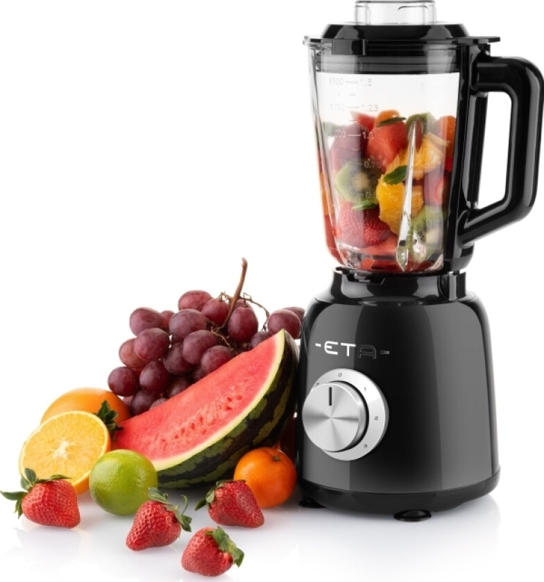 Blender Kielichowy Eta Eta Blender | Eta901190030 Storio | Tabletop | 1200 W | Jar Material Glass | Jar Capacity 1.5 L | Black