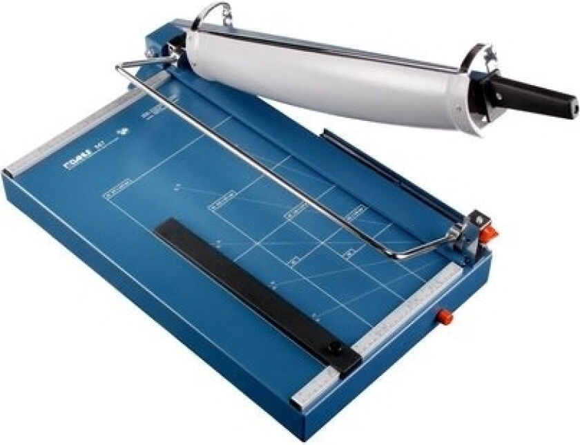 Dahle Safety Guillotine - Kutter - 550 Mm - Papir, Plast, Kartong, Gummi, Metall, Lær