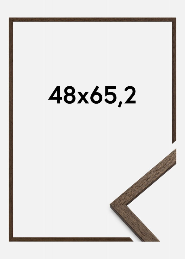 Ramme Edsbyn Akrylglass Valnøtt 48x65,2 Cm