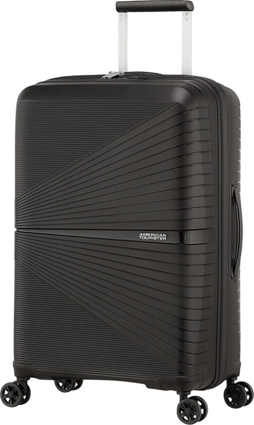 American Tourister Airconic, Spinner, Svart, Medium, Polypropylen (Pp), 4 Hjul, Spinnehjul