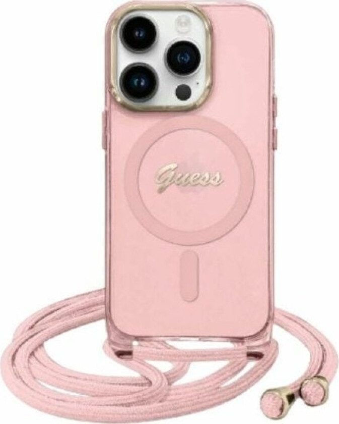 Guhmp16shctsgnsp Apple Iphone 16 6.1" Dklas Telefonui Roins Spalvos Crossbody Cord Script Magsafe