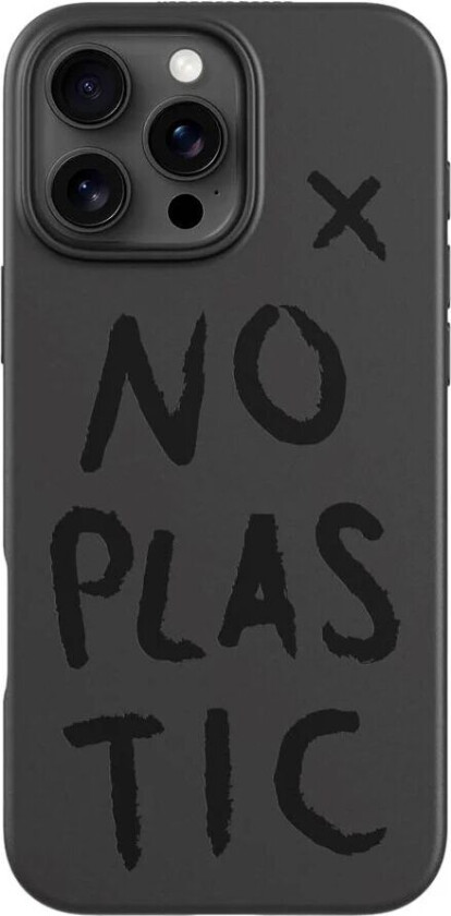 agood company iPhone 16 Pro Max PLNTPRTCT-deksel - Black / No Plastic