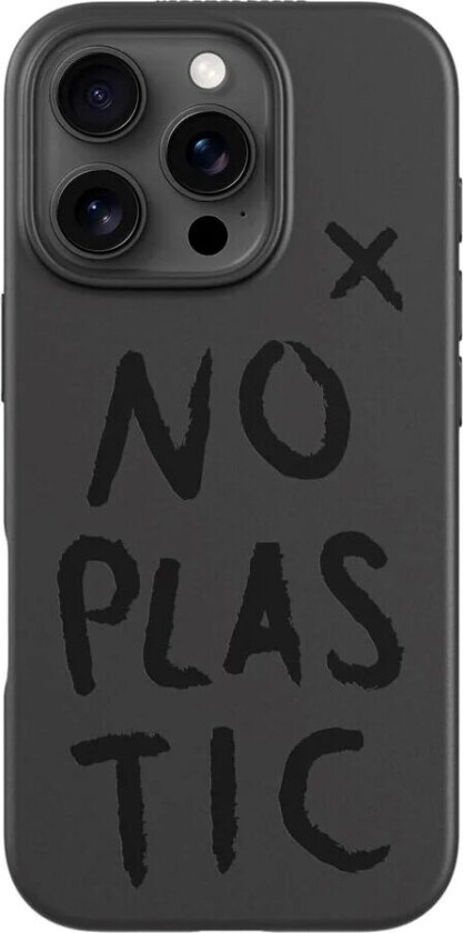 agood company iPhone 16 Pro PLNTPRTCT-deksel - Black / No Plastic