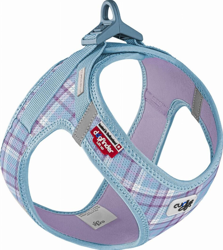 Curli Vest Clasp Air-Mesh Dog Harness - Special Edition - Aqua-Caro (XL)
