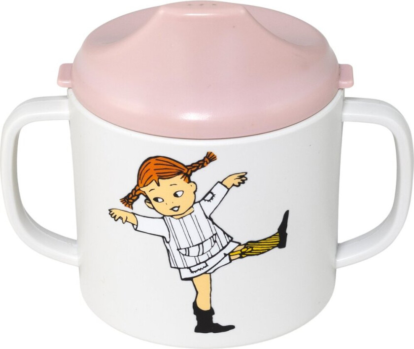 Pippi Sirkus tutekopp 20 cl Rosa