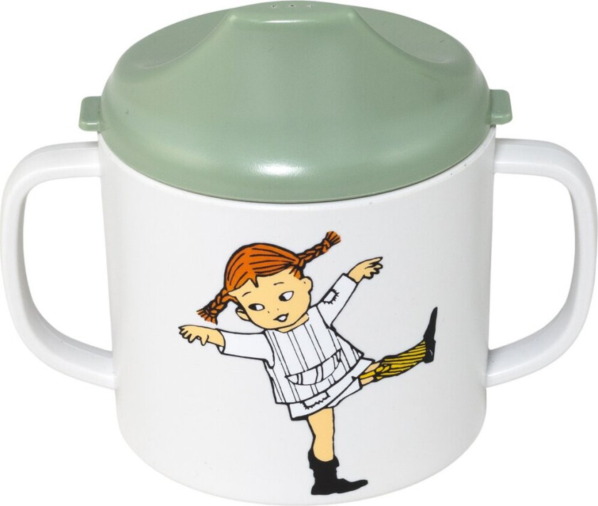 Pippi Sirkus tutekopp 20 cl Grønn