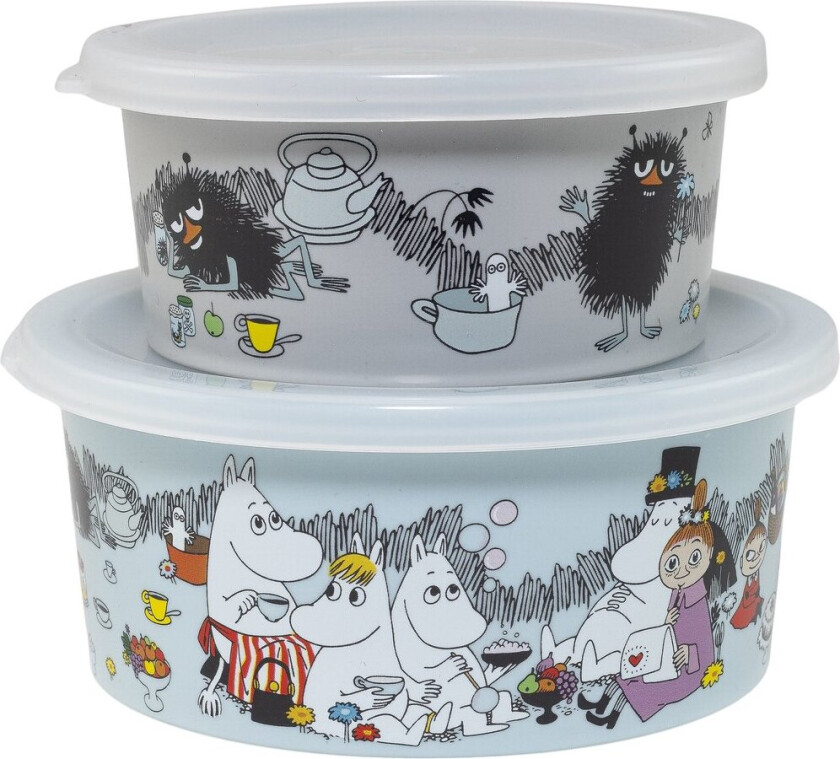 Mummi Piknik Stinky snackboks 2-pk Multi