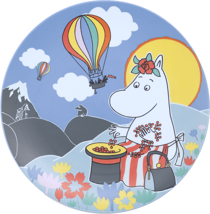 Mummi Festligheter tallerken Ø20 cm Multi