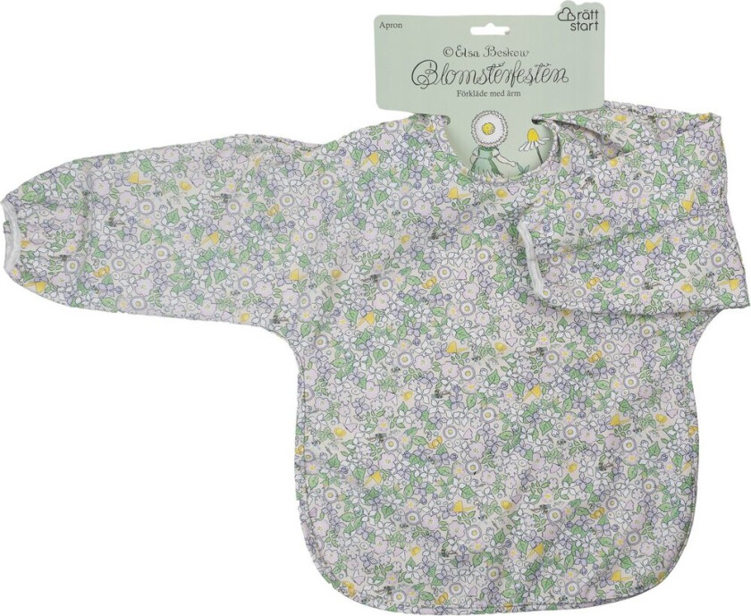 Elsa Beskow Blomsterfesten smekke med erme Multi