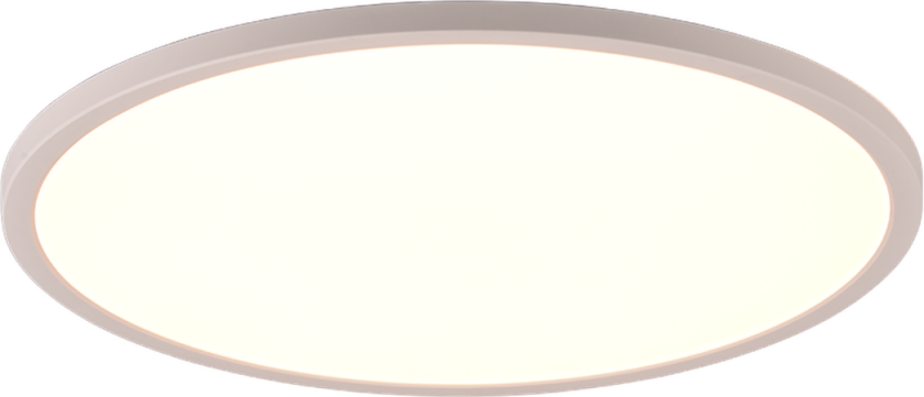 Aureo taklampe 40 cm 30W 3000-6500K RGB - m/fjernkontroll - Hvit