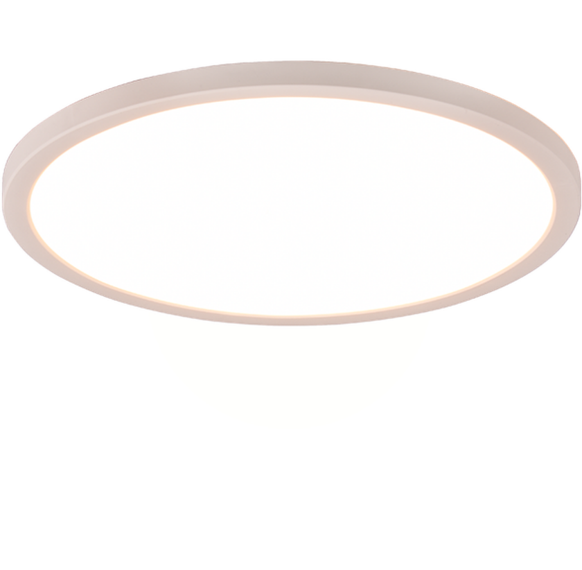 Aureo taklampe 29 cm 18W 3000-6500K RGB - m/fjernkontroll - Hvit