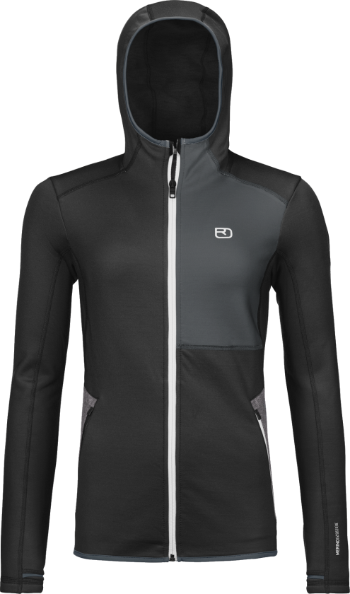 Bilde av Women's Fleece Hoody Black Raven S