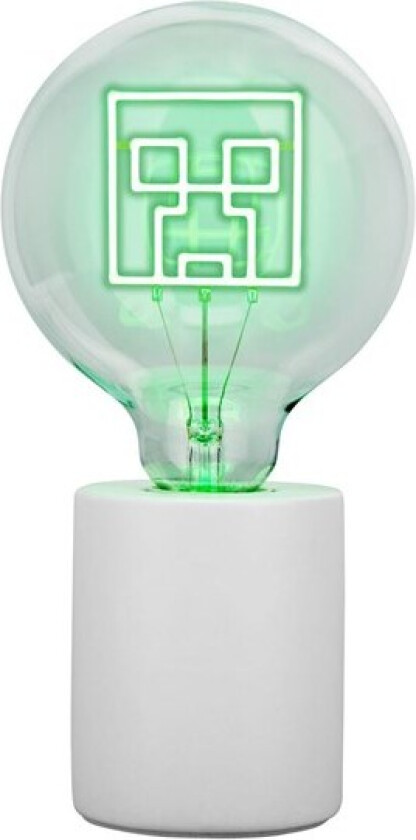 - LED Neon Bulb - Minecraft Creeper - Lamper