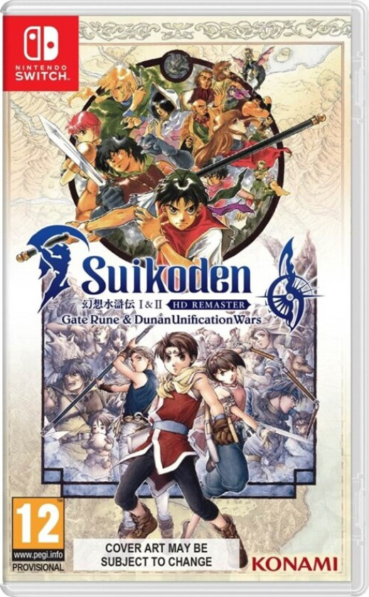 Suikoden I + II HD Remaster: Gate Rune and Dunan Unification Wars - Nintendo Switch - RPG