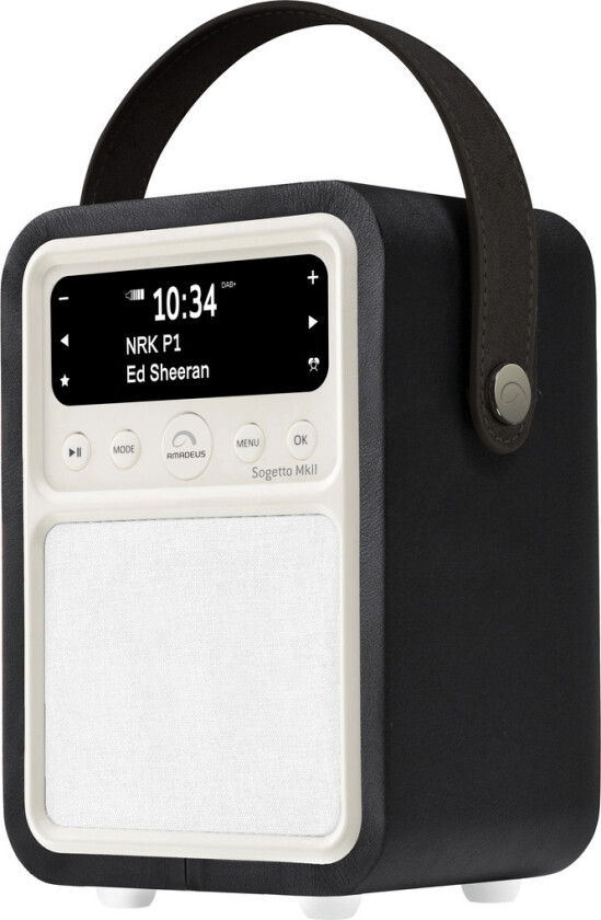 Sogetto MK2 Bluetooth radio, svart