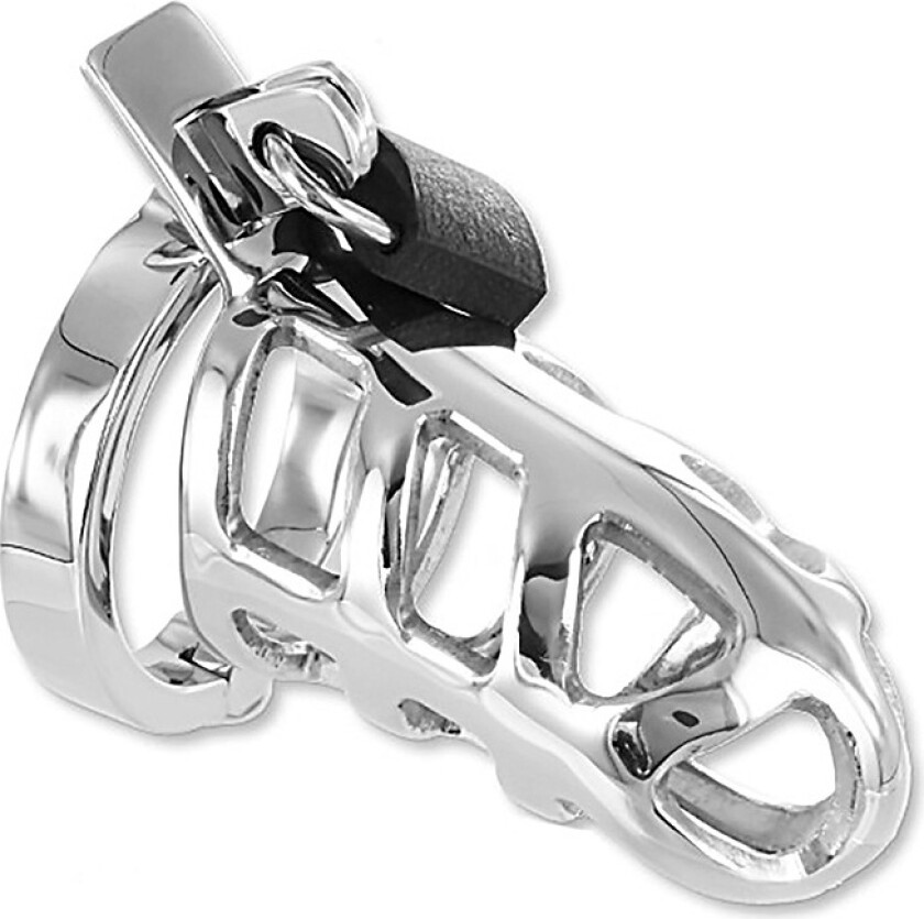 Triune: Brutal Chastity Cage, Stainless Steel, 45 mm