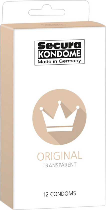 Secura: Original, Kondomer, 12-pack