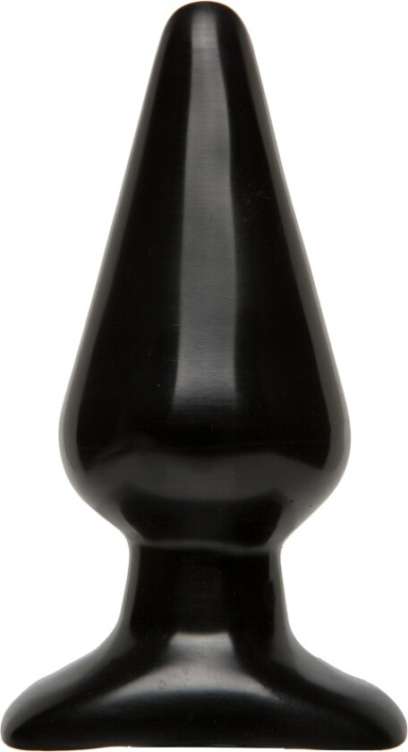 Doc Johnson: Classic Butt Plug, large, svart