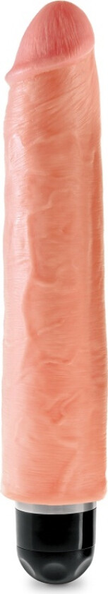 King Cock: Vibrating Stiffy, 30 cm, lys