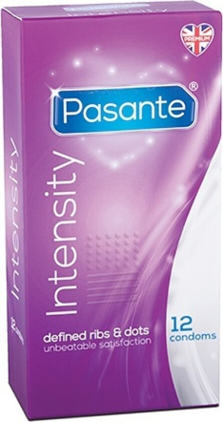 Pasante Intensity: Kondomer, 12 stk