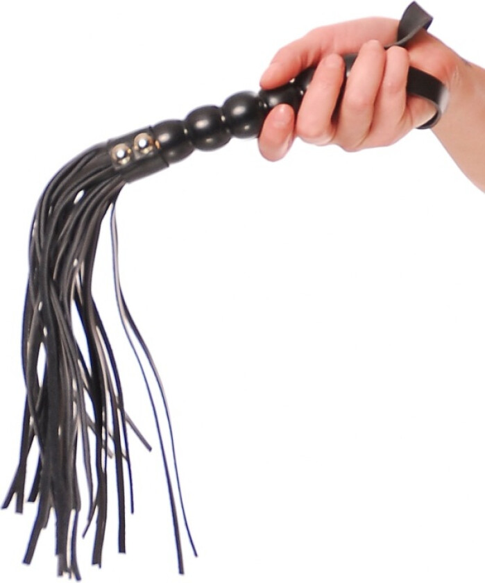 Pipedream Fetish Fantasy: Beaded Cat-O-Nine Tails, svart