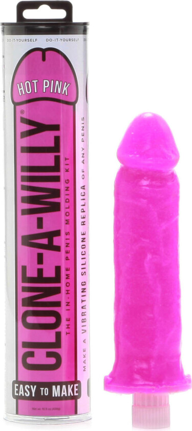 Clone-A-Willy: Vibrerende Peniskopi, rosa