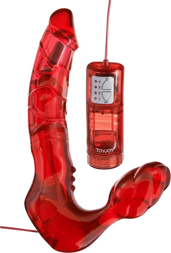 Toy Joy: Bend Over Boyfriend, Vibrator, rød